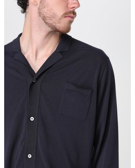 Drumohr Blue Shirt for men