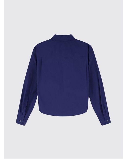 Aspesi Blue Cotton Classic Shirt