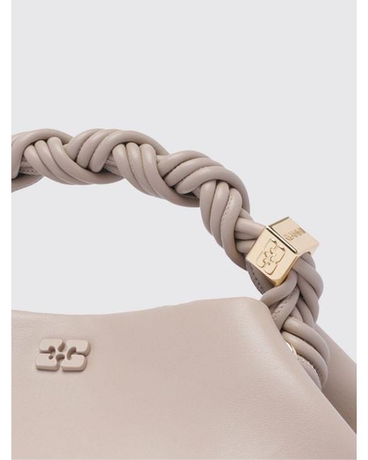 Ganni Natural Bou Handbag