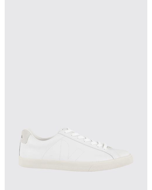 Veja White Esplar O.T. Leather Sneakers for men