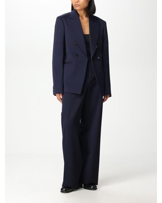 Bottega Veneta Blue Trousers
