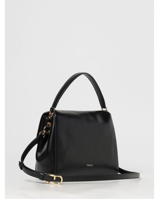 Furla Black Shoulder Bag