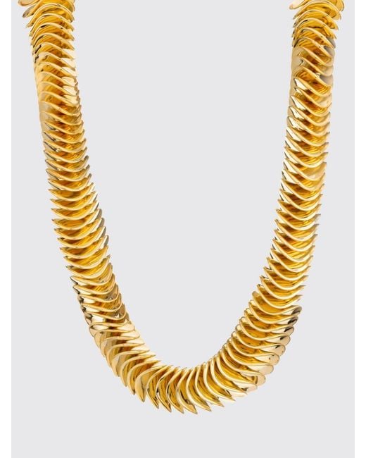 FEDERICA TOSI Metallic Kate 925 Plated Bronze Necklace