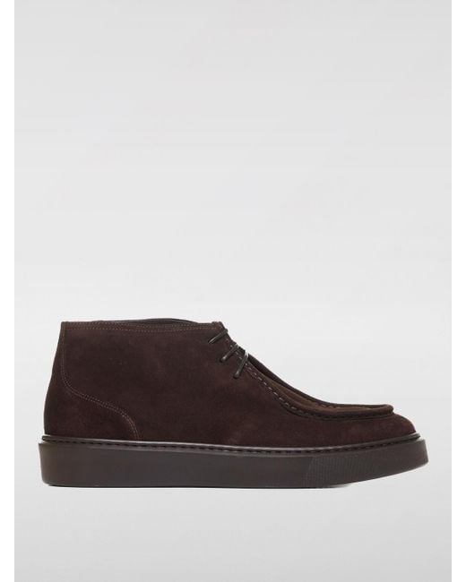 Doucal's Brown Chukka Boots for men