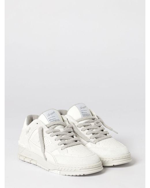 Axel Arigato White Area Lo Leather Sneakers for men
