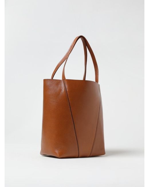 Chloé Brown ChloÉ Spin Grained Leather Bag