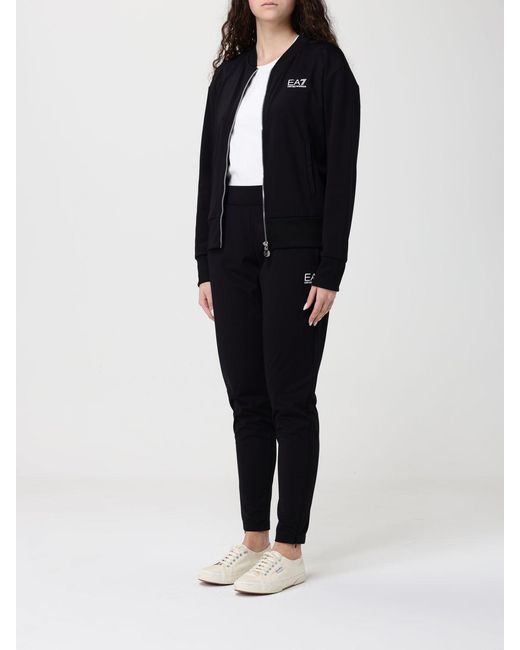 EA7 Black Sporty Set