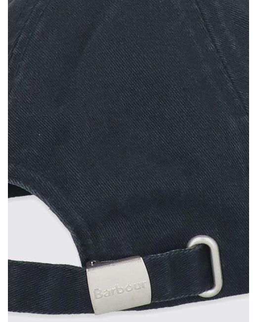 Sombrero Cascade De Algodón Con Logo Bordado Barbour de hombre de color Blue