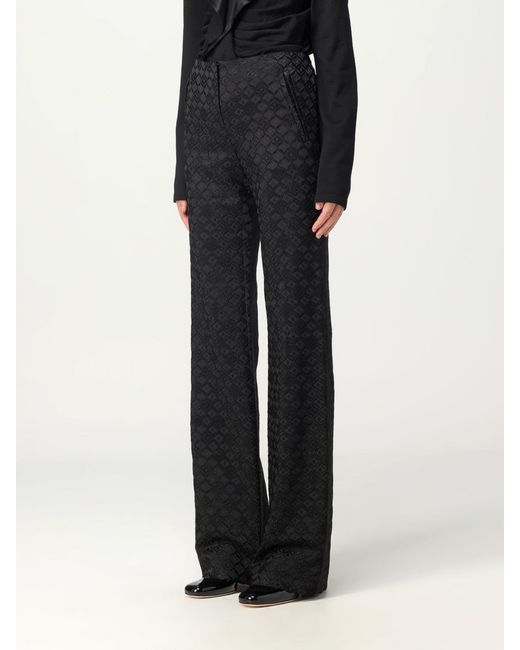Alberta Ferretti Black Trousers
