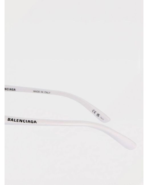 Occhiali Da Sole di Balenciaga in White da Uomo