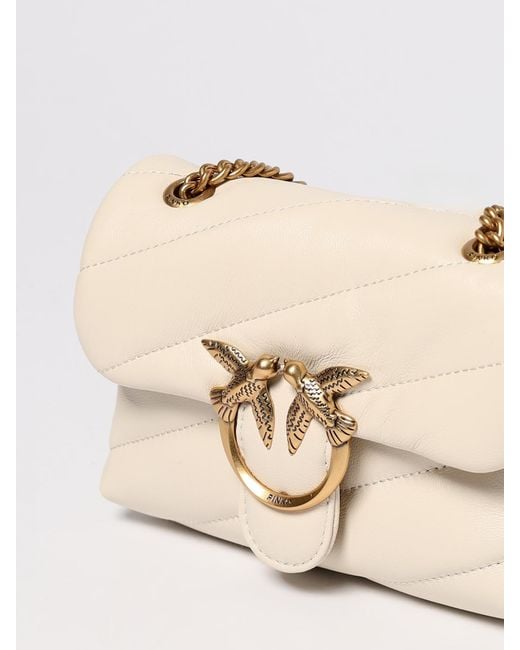 Pinko Natural Love Puff Baby Quilted Nappa Bag