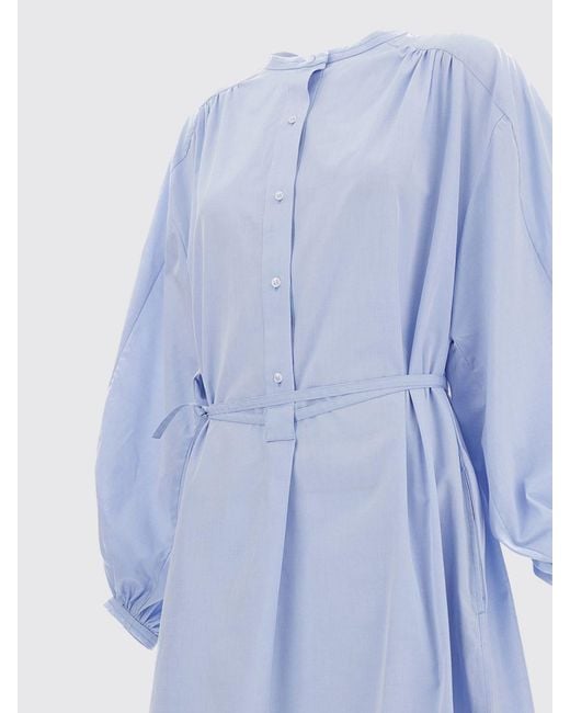 Loulou de Saison Blue Cotton Dress