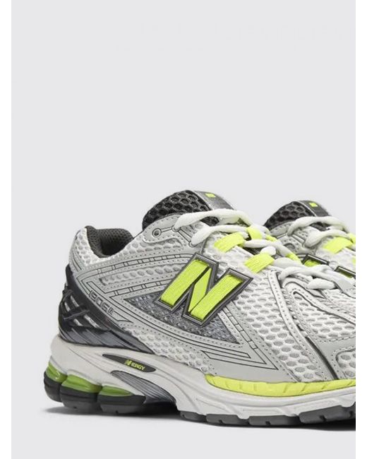 New Balance White U1906 Mesh And Laminated Rubber Sneakers for men