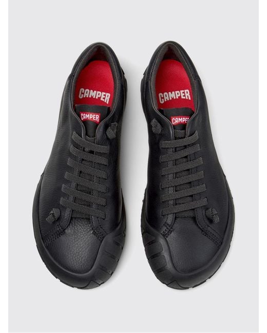 Camper Black Peu Path+ Leather Sneakers