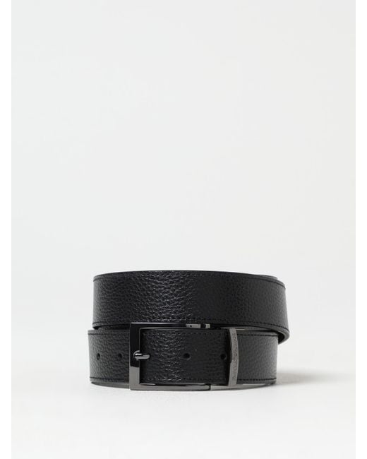 Ceinture Homme Emporio Armani pour homme en coloris Black