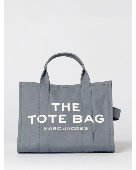 Marc Jacobs Gray The Tote Bag Medium Canvas Bag