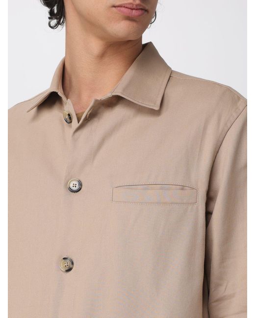 PT Torino Blue Shirt Jacket for men