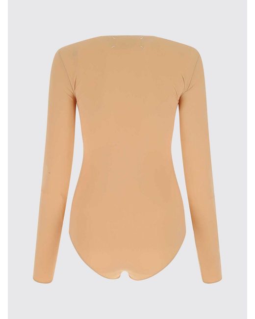 Maison Margiela White Nylon Bodysuit
