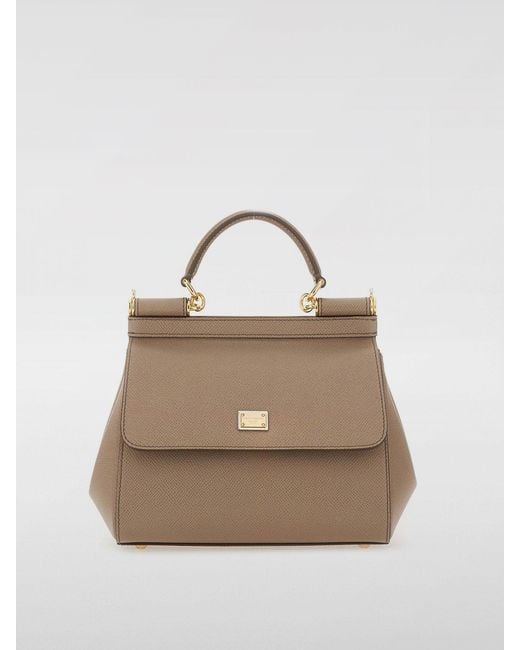 Dolce & Gabbana Natural Dolce &Amp Gabbana Sicily Handbag