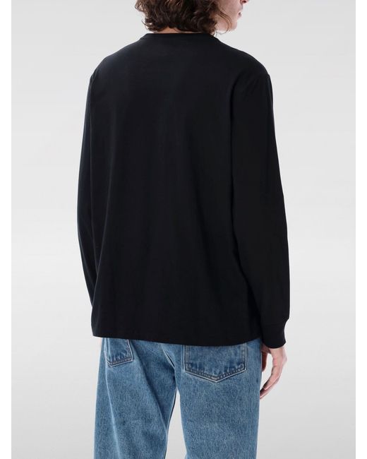 Polo Ralph Lauren Black Basic Cotton Sweatshirt With Logo for men