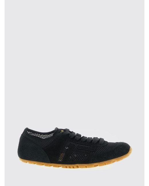 Balmain White Racer 45 Suede And Perforated Mesh Sneakers