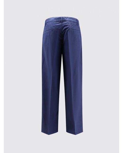 Aspesi Blue Cotton Chino Trousers for men