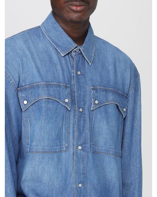 AMISH Hemd Herren in Blue für Herren
