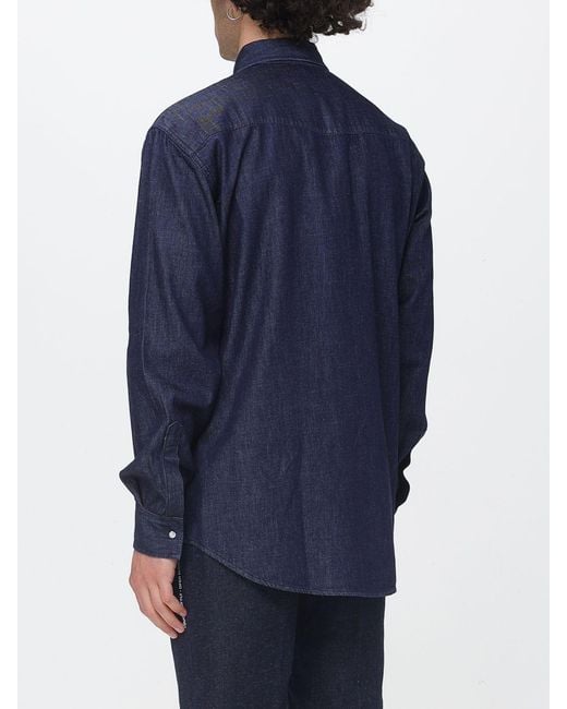 DSquared² Blue Denim Shirt for men