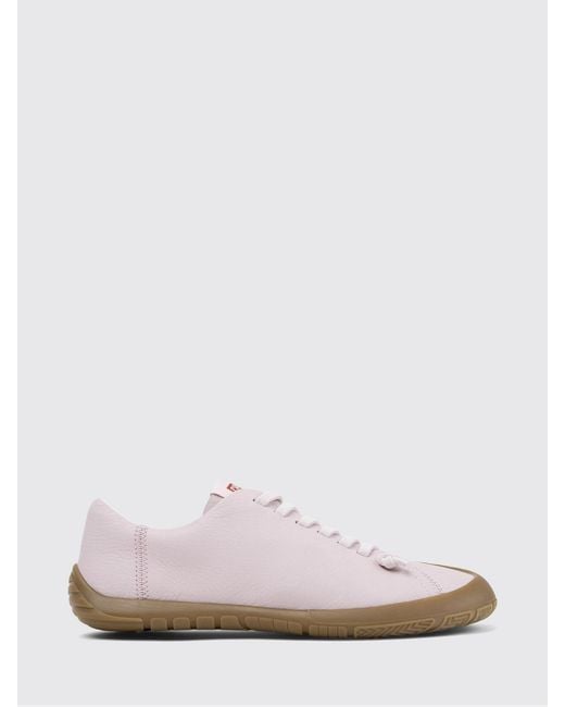 Camper Pink Peu Path+ Leather Sneakers