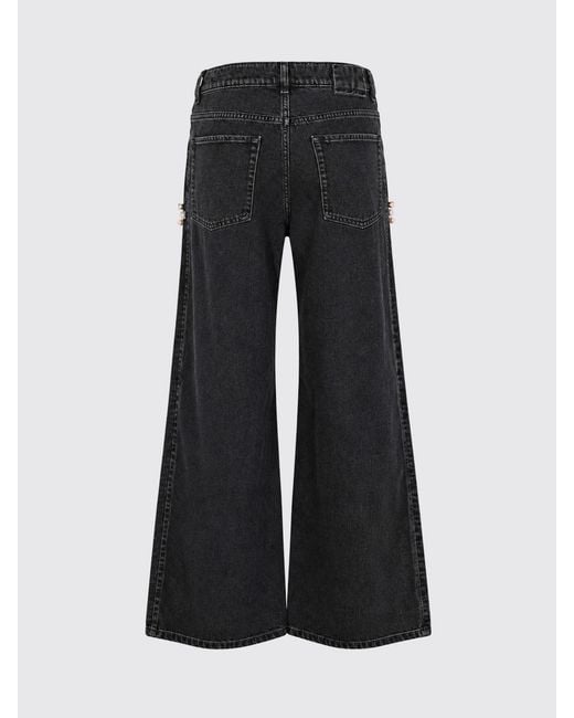 Pinko Blue High-Waisted Flare-Leg Jeans