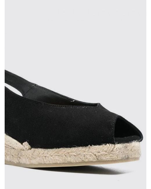 Castaner Black Dosalia Espadrille Sandal