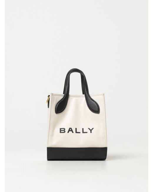 Bally White Mini-Tasche Damen