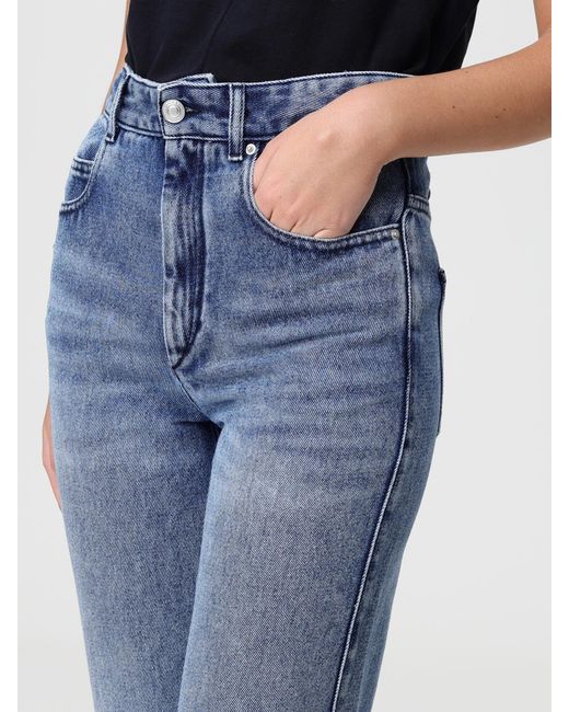 Isabel Marant Blue Cotton Jeans