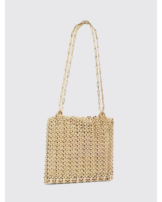 Rabanne Natural 1969 Metal Mesh Bag