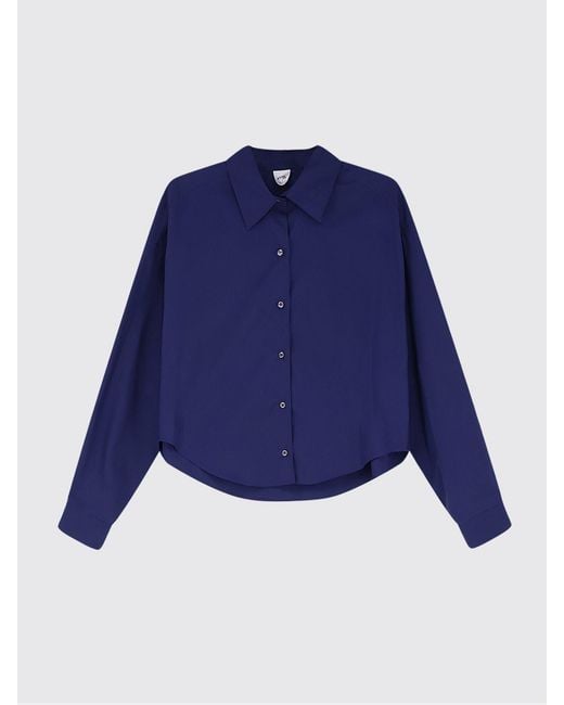 Aspesi Blue Cotton Classic Shirt