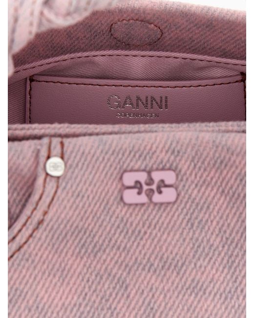 Ganni Pink Bou Bag