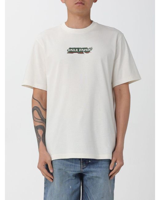 Camiseta Hombre Daily Paper de hombre de color White