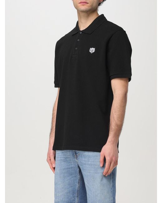 KENZO Black Polo Shirt for men