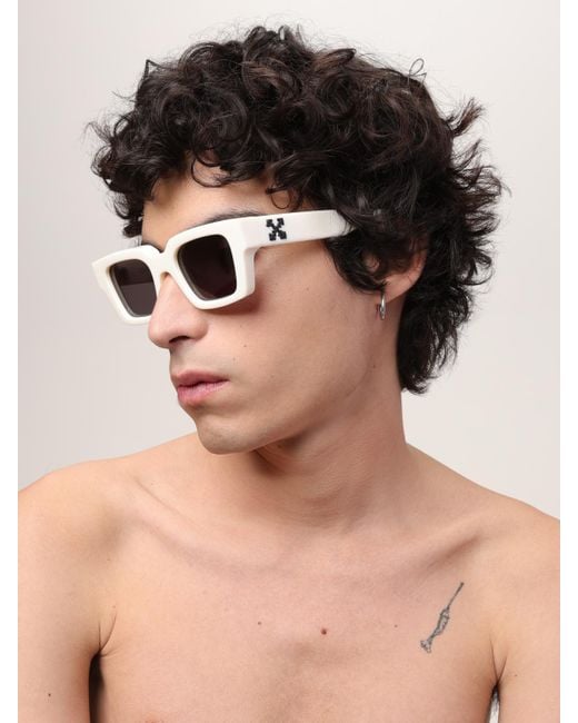 Off-White c/o Virgil Abloh Natural Sunglasses for men