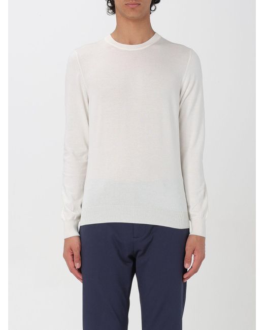 Fay White Sweater for men