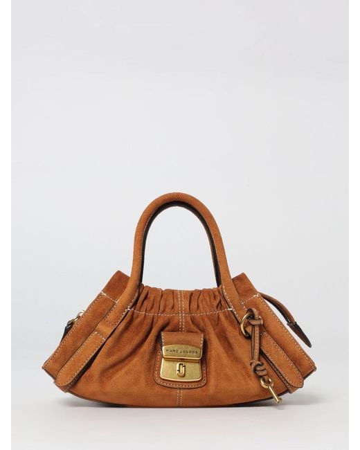 Marc Jacobs Brown The Small Satchel Bag Copper