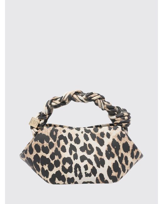 Ganni Metallic Bou Small Handbag