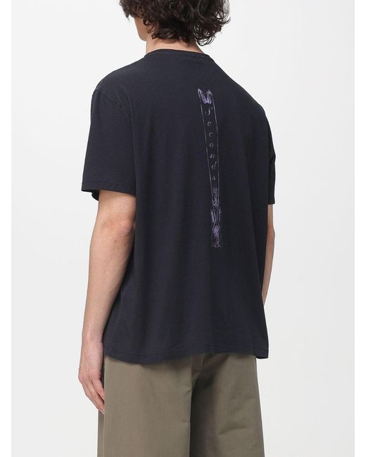 Our Legacy Blue Cotton Crew-Neck T-Shirt for men
