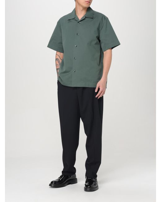 Jil Sander Green Shirt for men