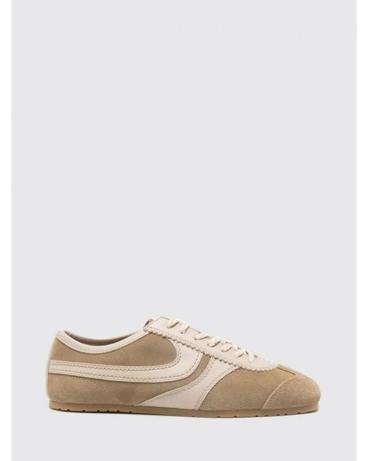 Dries Van Noten Natural Leather Sneakers