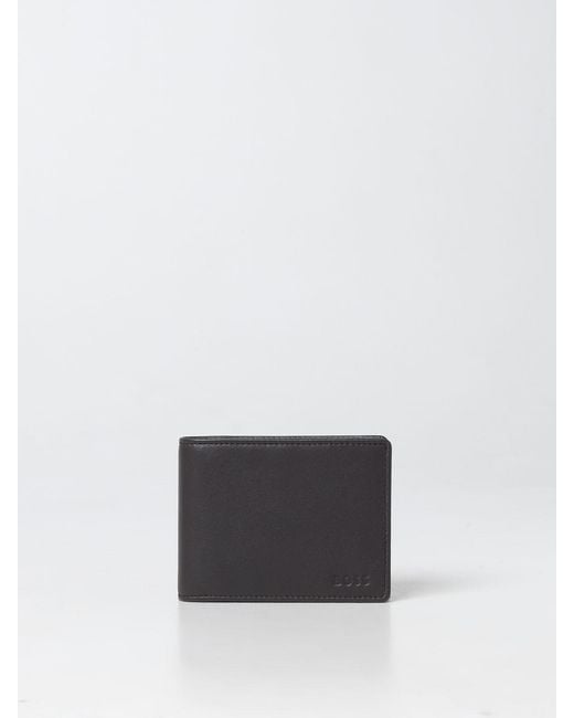 Boss White Wallet for men