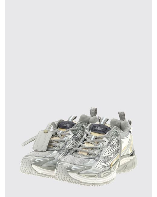Off-White c/o Virgil Abloh White Be Right Back Low-Top Mesh And Rubber Sneakers With Lug Sole for men