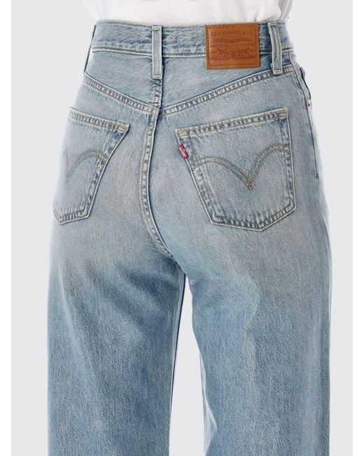 Vaqueros 501 Con Botones Levi's de color Blue