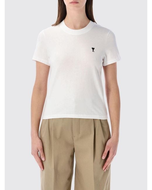 AMI White T-Shirts