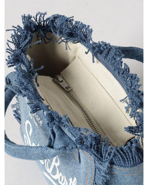Borsa Vanity di Mc2 Saint Barth in Blue